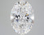 5.66 Carat Certified Oval Loose Stone Lab Grown Diamond No. 1032948