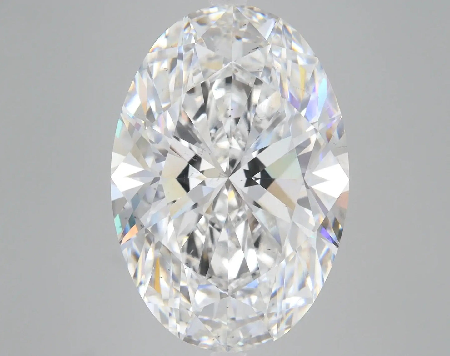 12.83 Carat Certified Oval Loose Stone Lab Grown Diamond No. 1041922 - Larson Jewelers