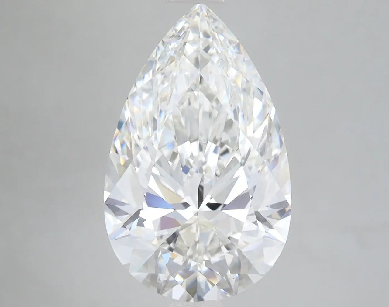 4.74 Carat Certified Pear Loose Stone Lab Grown Diamond No. 1226186 - Larson Jewelers