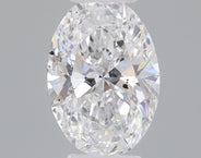 0.6 Carat Certified Oval Loose Stone Lab Grown Diamond No. 1074055