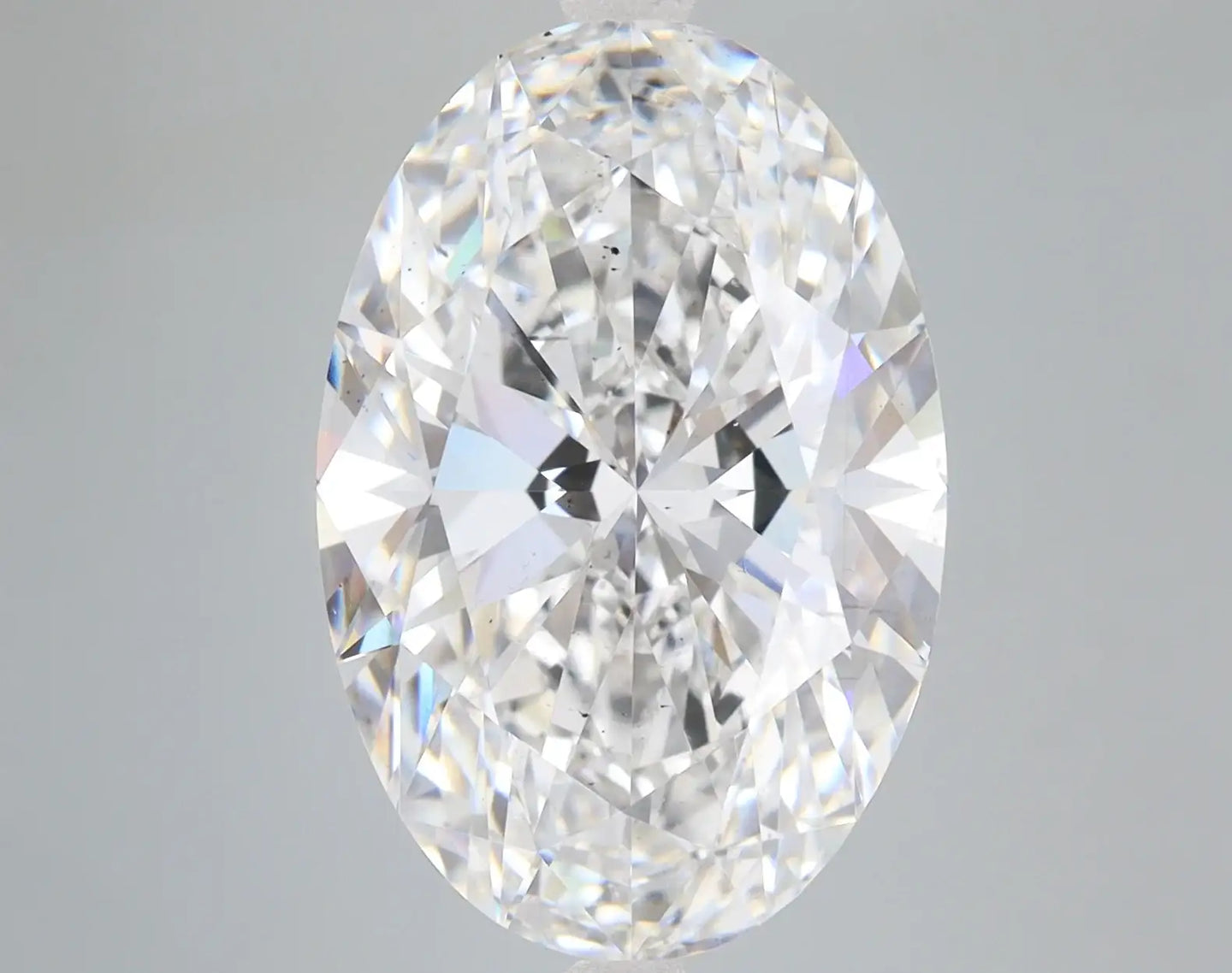 8.29 Carat Certified Oval Loose Stone Lab Grown Diamond No. 1104049 - Larson Jewelers