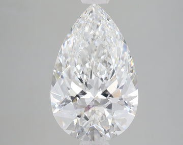 3.78 Carat Certified Pear Loose Stone Lab Grown Diamond No. 2056490