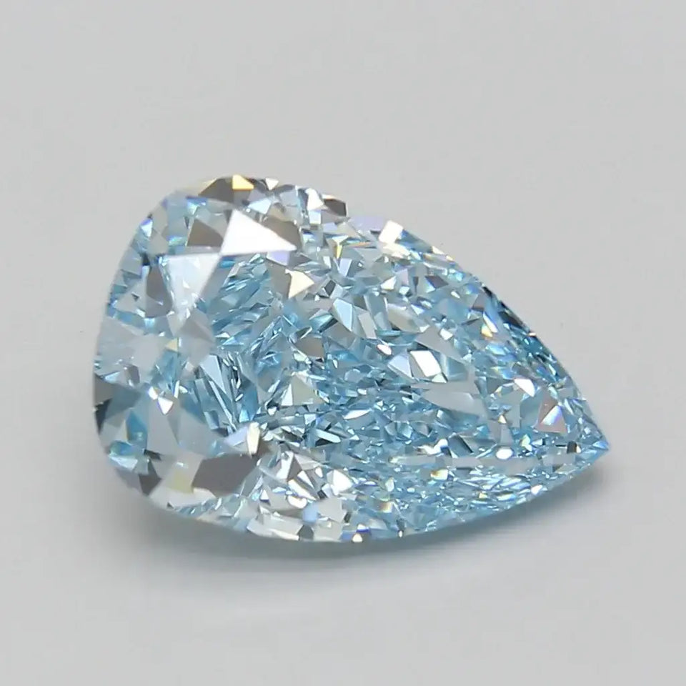 5.09 Carat Certified Pear Loose Stone Lab Grown Diamond No. 1278484 - Larson Jewelers