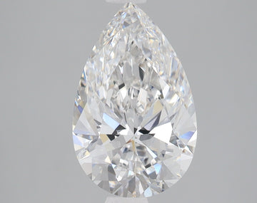 2.72 Carat Certified Pear Loose Stone Lab Grown Diamond No. 2043904