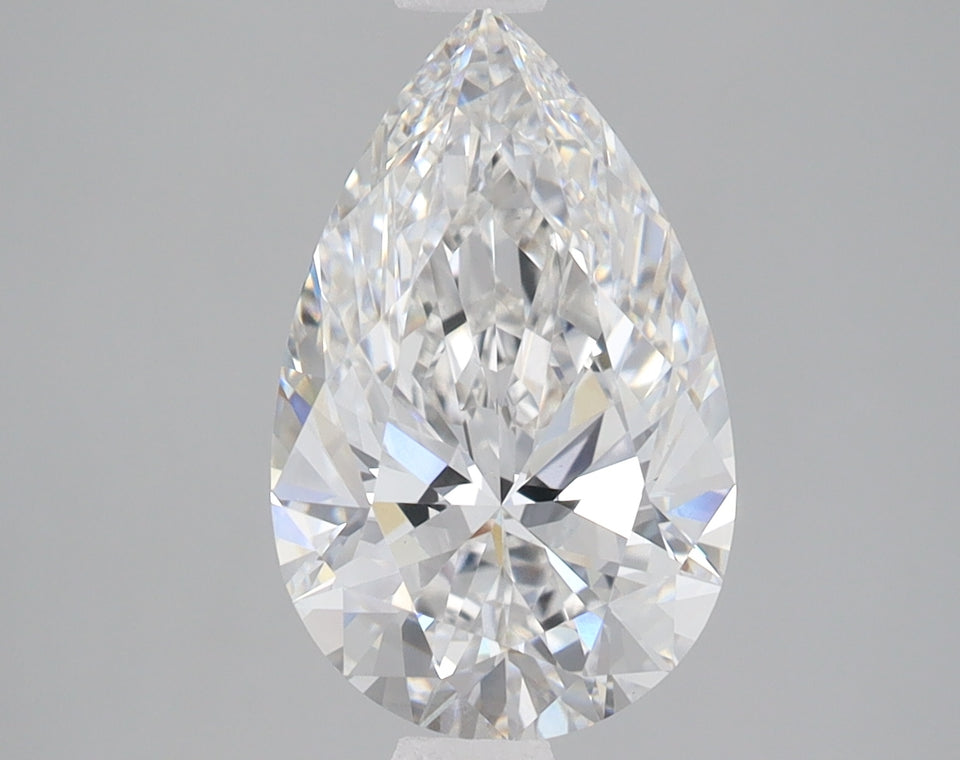 2.72 Carat Certified Pear Loose Stone Lab Grown Diamond No. 2043904
