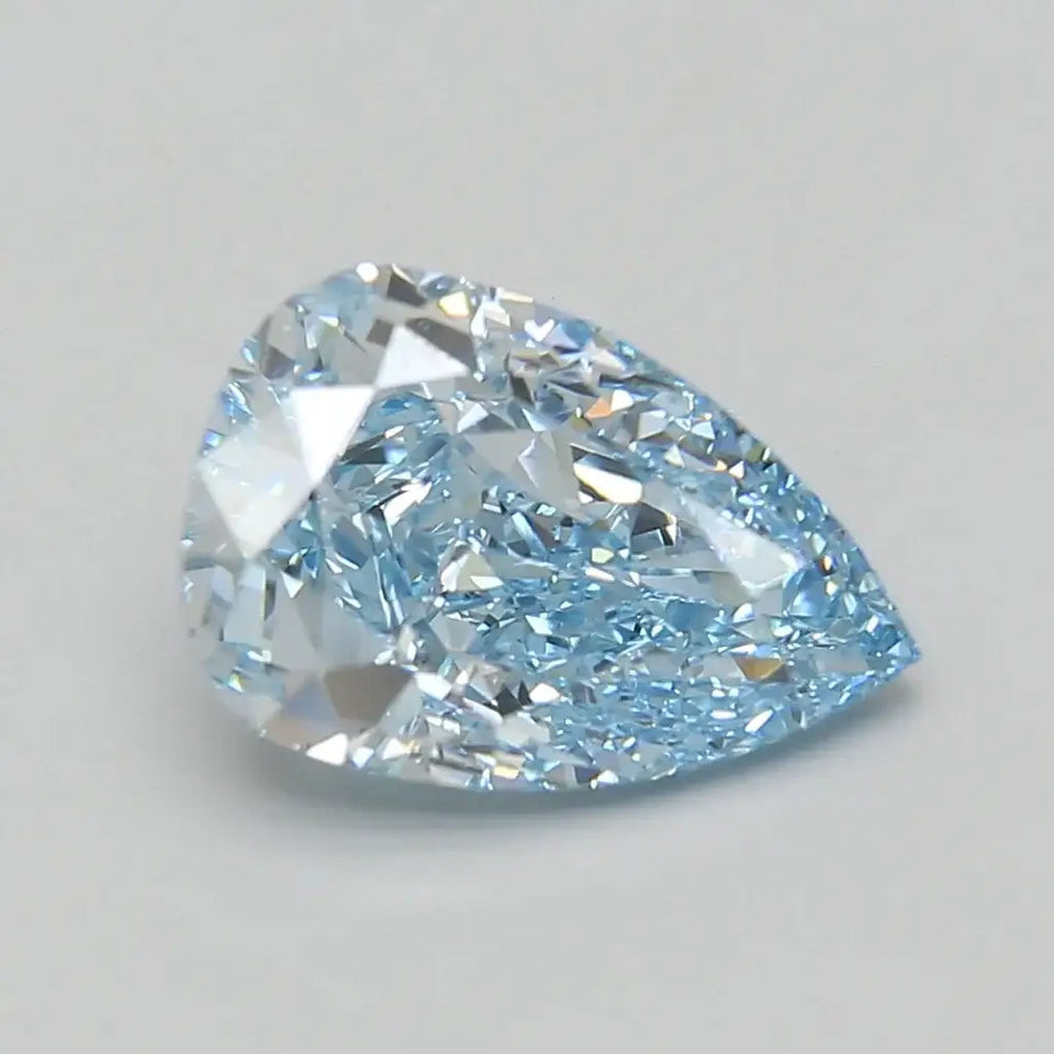 4.08 Carat Certified Pear Loose Stone Lab Grown Diamond No. 1281885 - Larson Jewelers