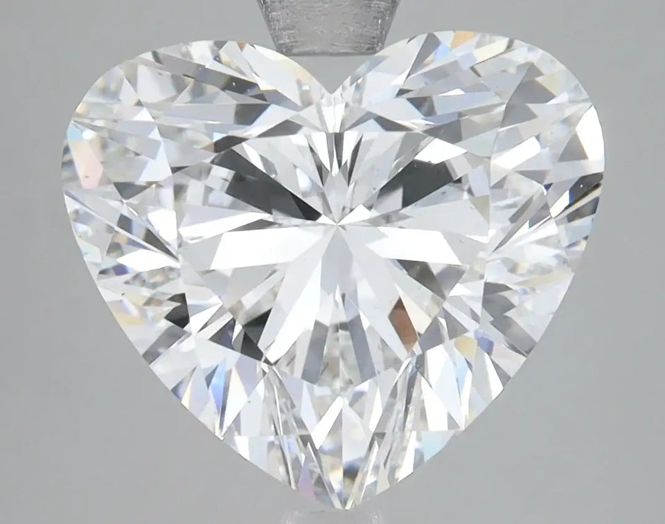 4.68 Carat Certified Heart Loose Stone Lab Grown Diamond No. 1298479 - Larson Jewelers