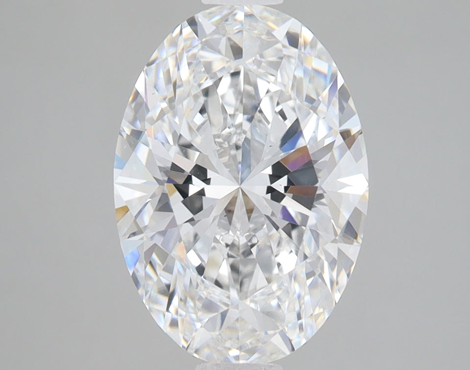 3 Carat Certified Oval Loose Stone Lab Grown Diamond No. 2055076