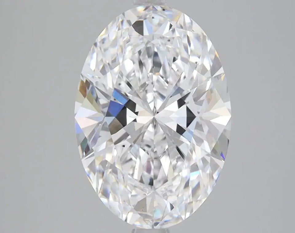3.12 Carat Certified Oval Loose Stone Lab Grown Diamond No. 1031606 - Larson Jewelers