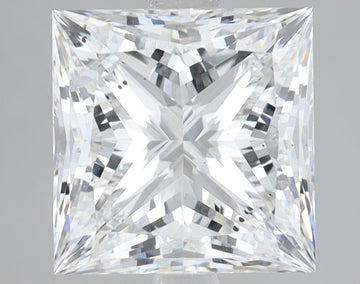 3.52 Carat Certified Princess Loose Stone Lab Grown Diamond No. 1264595