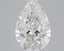 1.3 Carat Certified Pear Loose Stone Lab Grown Diamond No. 1068611