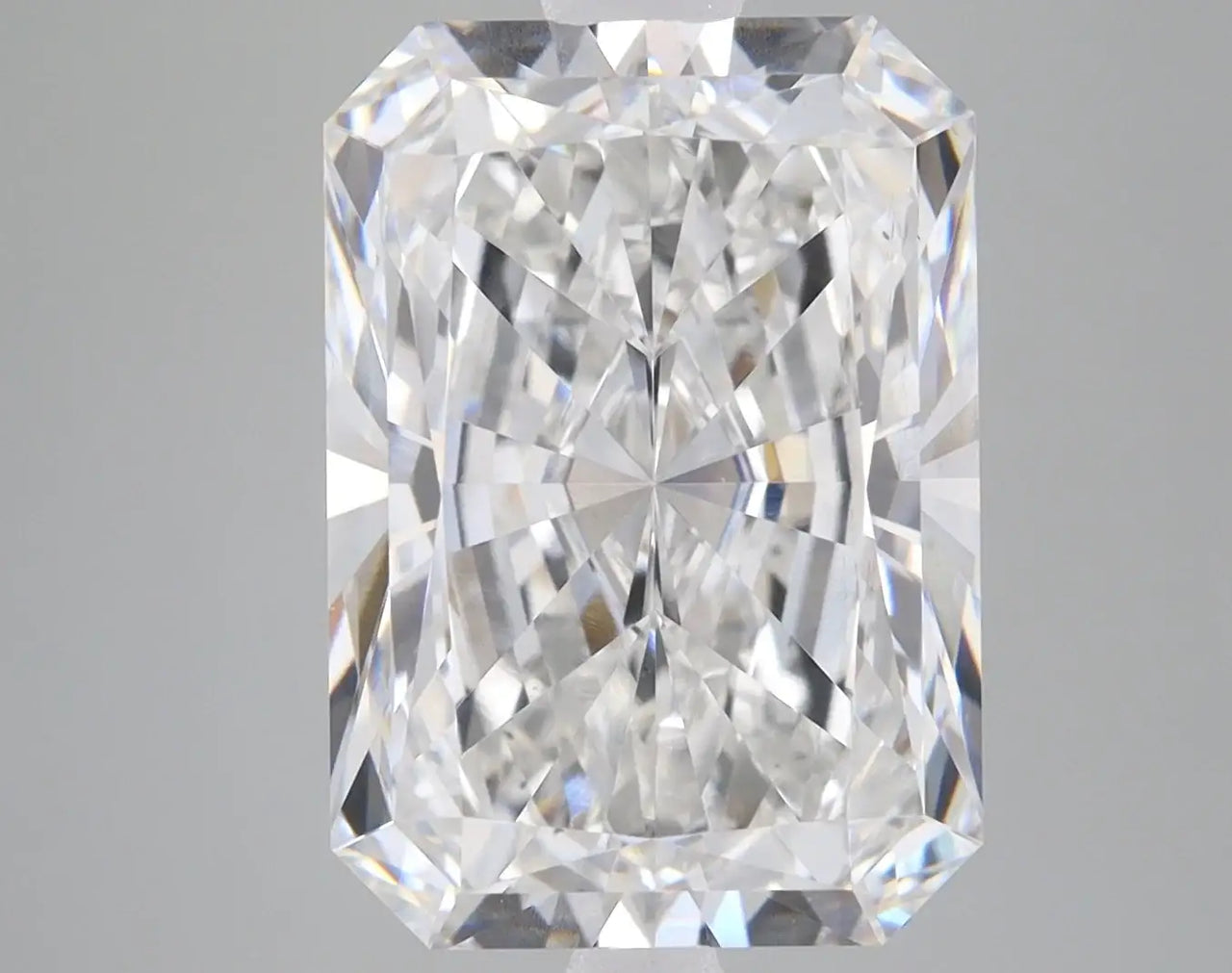 6.34 Carat Certified Radiant Loose Stone Lab Grown Diamond No. 1049118 - Larson Jewelers
