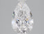 1.54 Carat Certified Pear Loose Stone Lab Grown Diamond No. 1109234