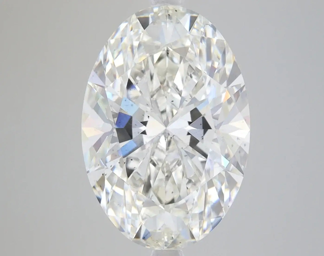 5.5 Carat Certified Oval Loose Stone Lab Grown Diamond No. 1028397 - Larson Jewelers
