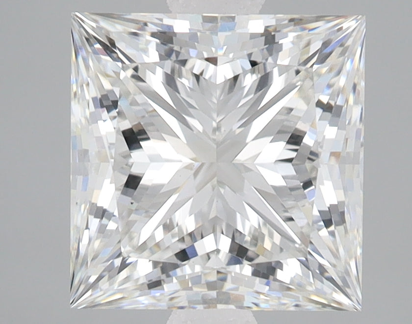 3.5 Carat Certified Princess Loose Stone Lab Grown Diamond No. 2037025