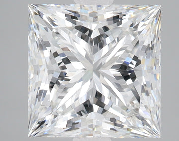 4.02 Carat Certified Princess Loose Stone Lab Grown Diamond No. 2038219