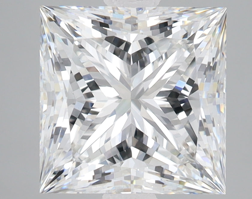 4.02 Carat Certified Princess Loose Stone Lab Grown Diamond No. 2038219