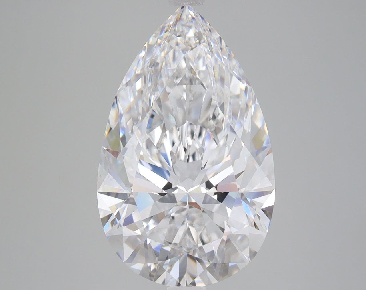 5.23 Carat Certified Pear Loose Stone Lab Grown Diamond No. 1034912
