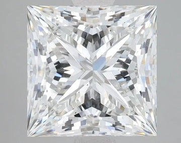 4.1 Carat Certified Princess Loose Stone Lab Grown Diamond No. 1182725 - Larson Jewelers