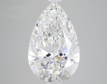 5.51 Carat Certified Pear Loose Stone Lab Grown Diamond No. 2051506