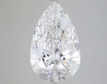 3.62 Carat Certified Pear Loose Stone Lab Grown Diamond No. 1028355 - Larson Jewelers