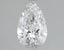 1.05 Carat Certified Pear Loose Stone Lab Grown Diamond No. 1268845