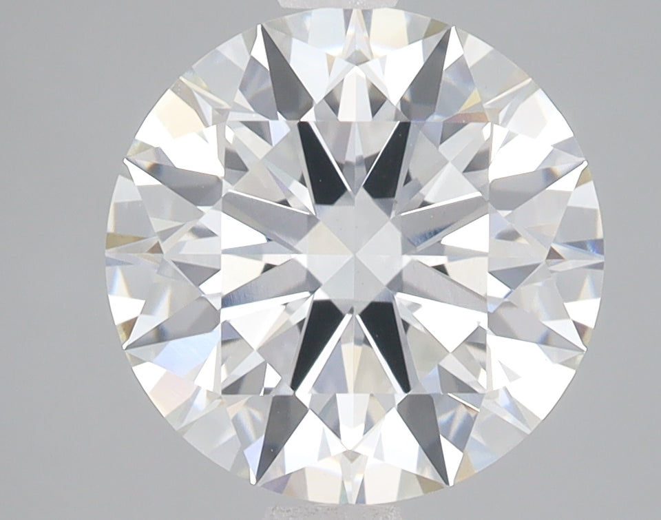 3.7 Carat Certified Round Loose Stone Lab Grown Diamond No. 2023756