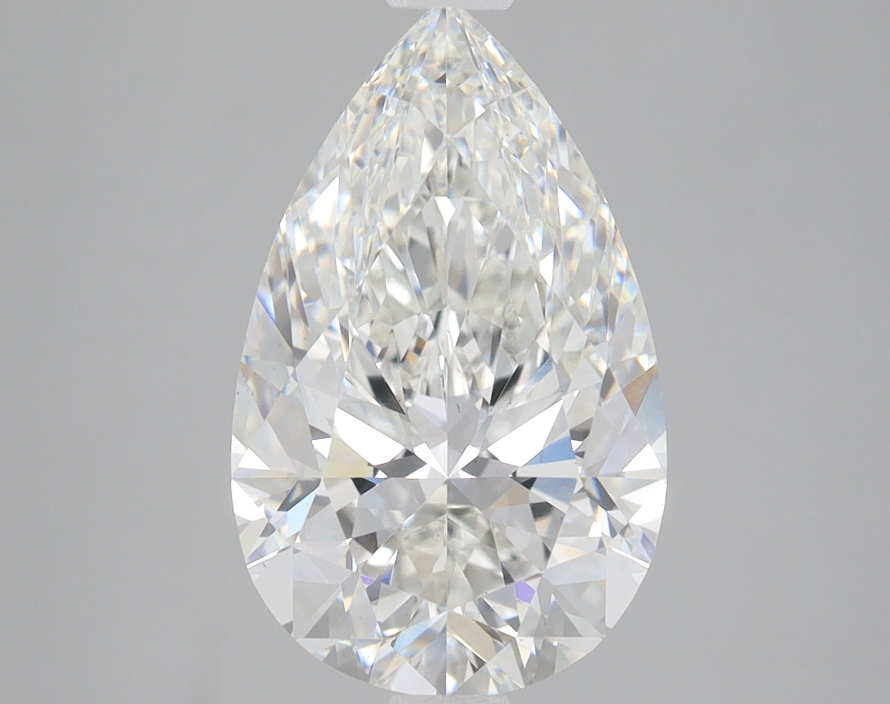 4.04 Carat Certified Pear Loose Stone Lab Grown Diamond No. 2043471