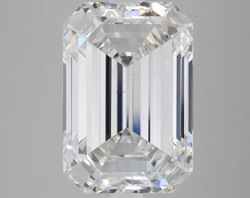 7.27 Carat Certified Emerald Loose Stone Lab Grown Diamond No. 1046054 - Larson Jewelers