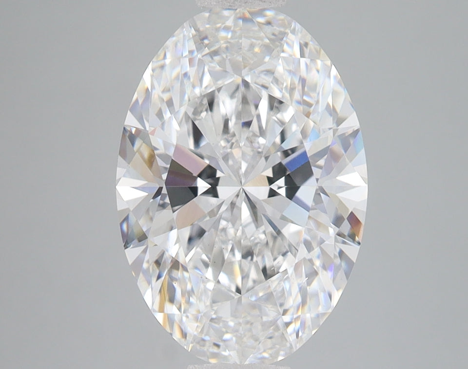 3.91 Carat Certified Oval Loose Stone Lab Grown Diamond No. 1388412