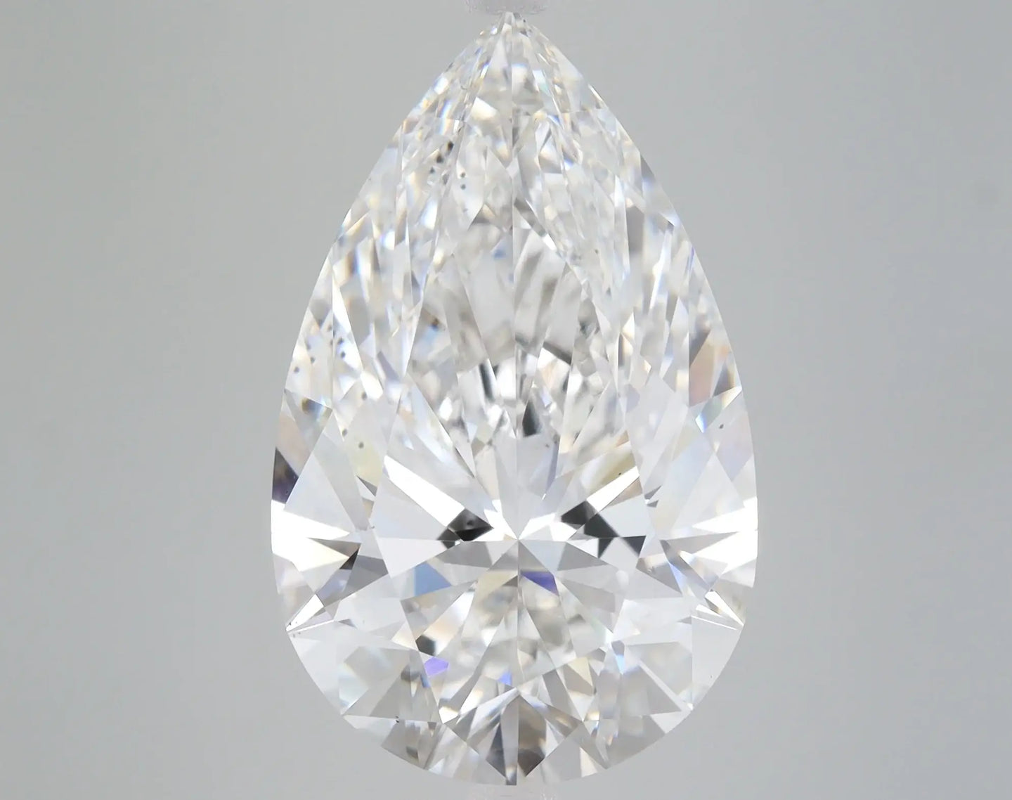 8.12 Carat Certified Pear Loose Stone Lab Grown Diamond No. 1034320 - Larson Jewelers