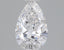 0.81 Carat Certified Pear Loose Stone Lab Grown Diamond No. 1120767