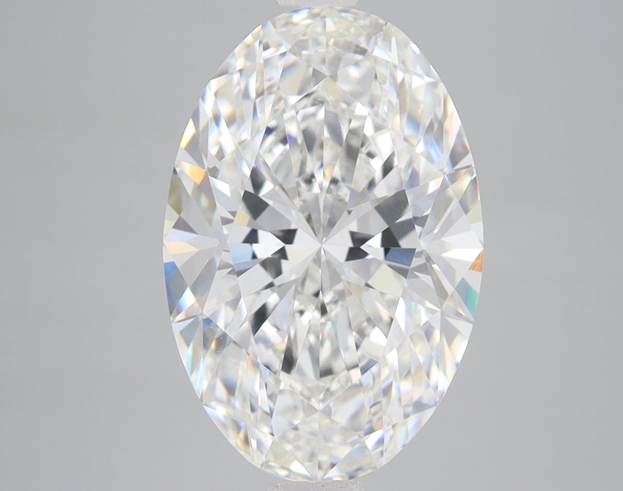 5.09 Carat Certified Oval Loose Stone Lab Grown Diamond No. 2037428
