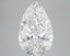 5.09 Carat Certified Pear Loose Stone Lab Grown Diamond No. 1119725