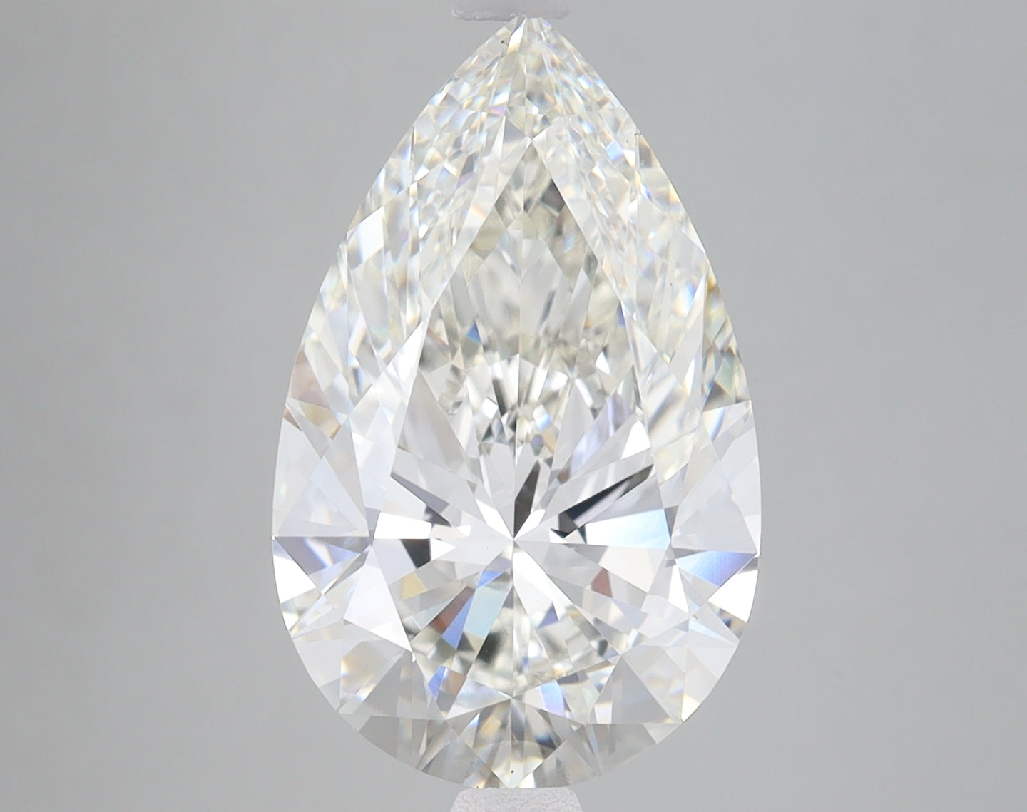 5.04 Carat Certified Pear Loose Stone Lab Grown Diamond No. 1174961