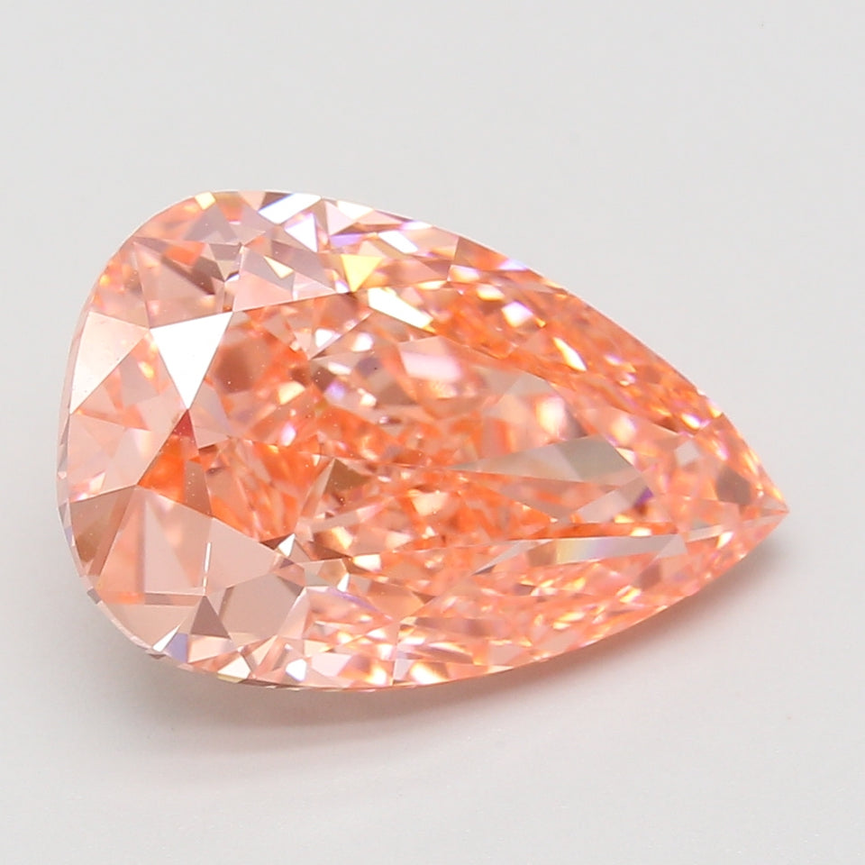 8.09 Carat Certified Pear Loose Stone Lab Grown Diamond No. 1327808