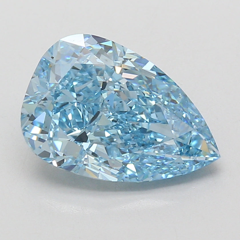 4.21 Carat Certified Pear Loose Stone Lab Grown Diamond No. 2021853