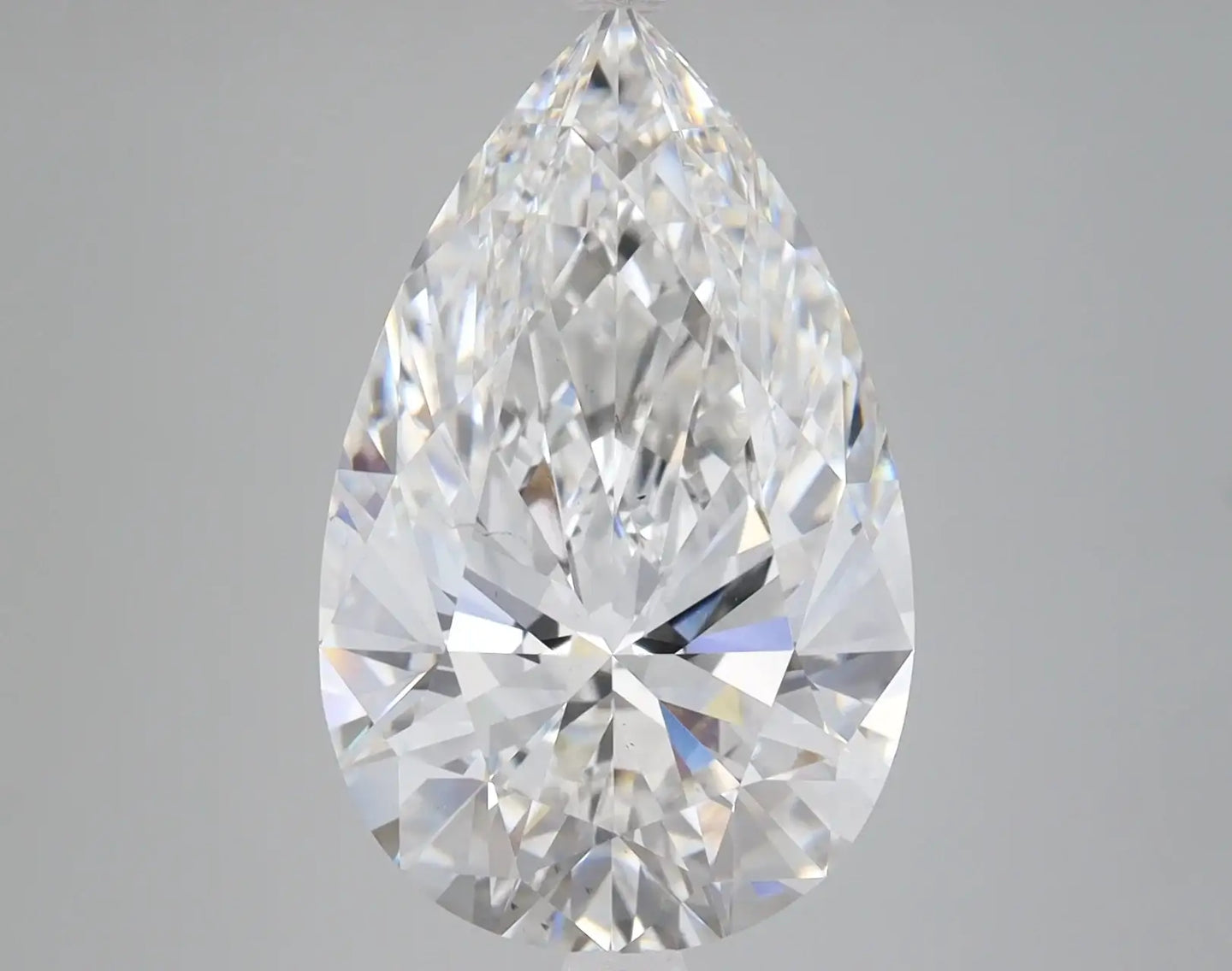 6.85 Carat Certified Pear Loose Stone Lab Grown Diamond No. 1037343 - Larson Jewelers