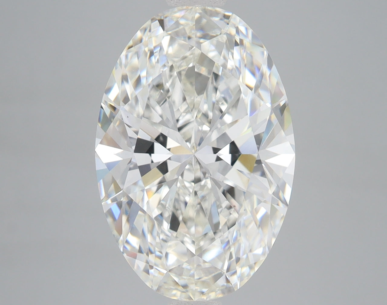 6.05 Carat Certified Oval Loose Stone Lab Grown Diamond No. 2037788