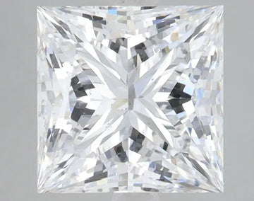 3.51 Carat Certified Princess Loose Stone Lab Grown Diamond No. 1266972 - Larson Jewelers