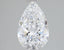 1.6 Carat Certified Pear Loose Stone Lab Grown Diamond No. 1299440