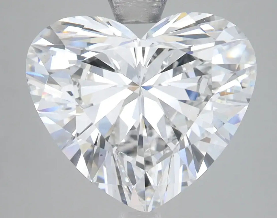 4.89 Carat Certified Heart Loose Stone Lab Grown Diamond No. 1298371 - Larson Jewelers