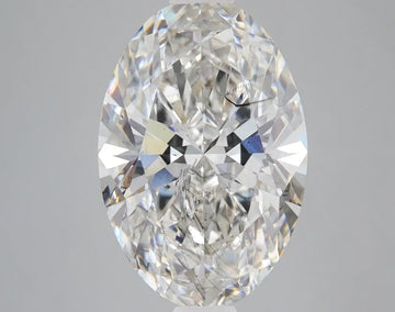 5.56 Carat Certified Oval Loose Stone Lab Grown Diamond No. 1140355 - Larson Jewelers