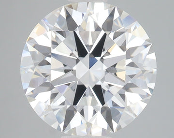 3.42 Carat Certified Round Loose Stone Lab Grown Diamond No. 1386651