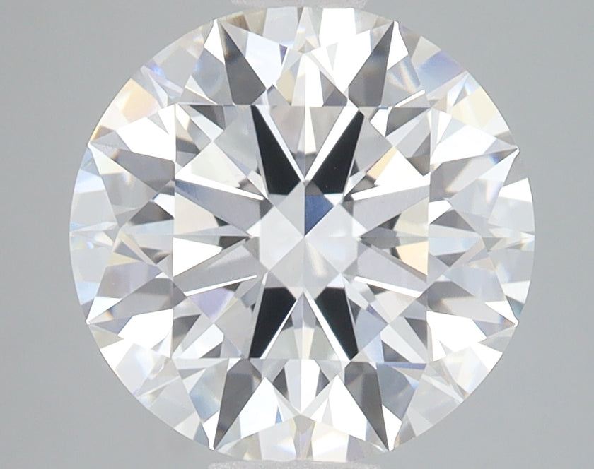 3.42 Carat Certified Round Loose Stone Lab Grown Diamond No. 1386651