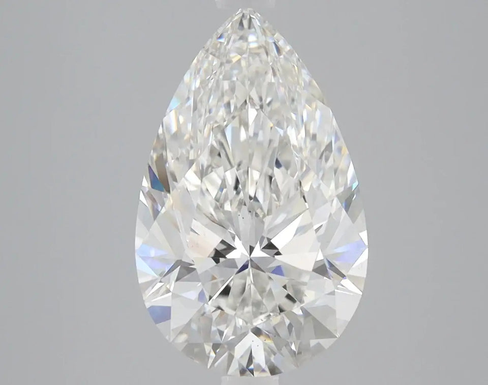 3.2 Carat Certified Pear Loose Stone Lab Grown Diamond No. 1022923 - Larson Jewelers
