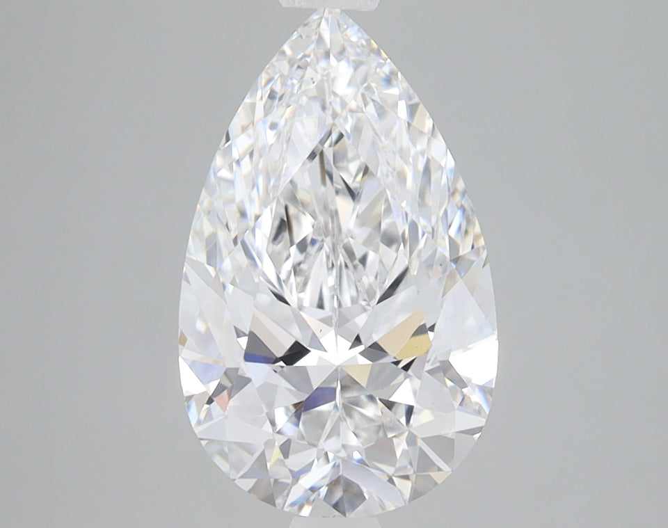 2.5 Carat Certified Pear Loose Stone Lab Grown Diamond No. 1381998