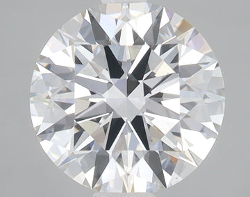 2.51 Carat Certified Round Loose Stone Lab Grown Diamond No. 2032393