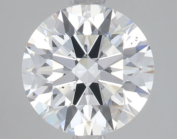 2.5 Carat Certified Round Loose Stone Lab Grown Diamond No. 1253191