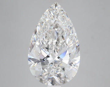 5.28 Carat Certified Pear Loose Stone Lab Grown Diamond No. 2041755